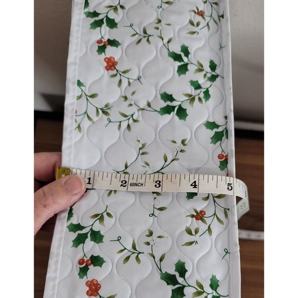 VTG Christmas Ornament Zip Storage Bags Christmas Holly Holiday Lillian Vernon - Picture 12 of 16